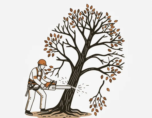 Вырубка деревьев