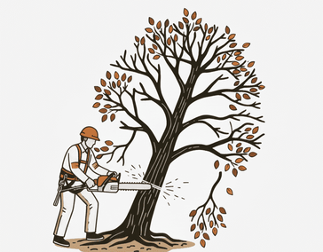 Вырубка деревьев