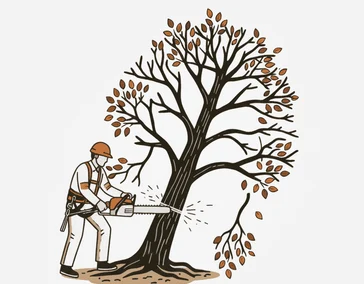 Вырубка деревьев